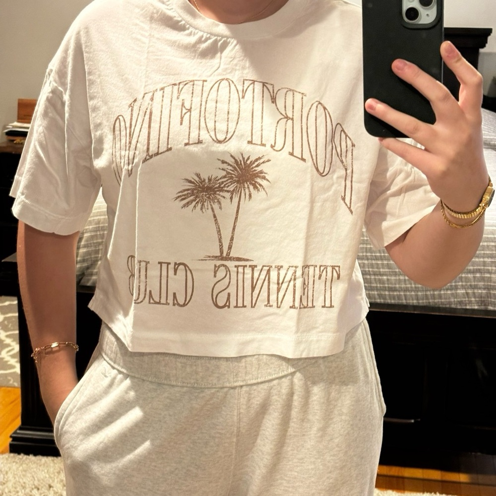 American Eagle Outfitters White Tee